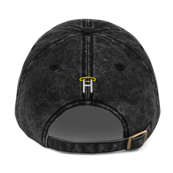 Noir Denim Cap - Image 2