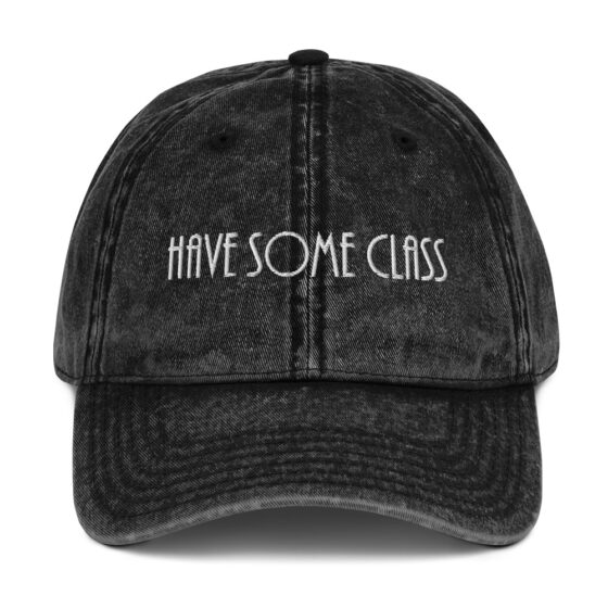 Noir Denim Cap