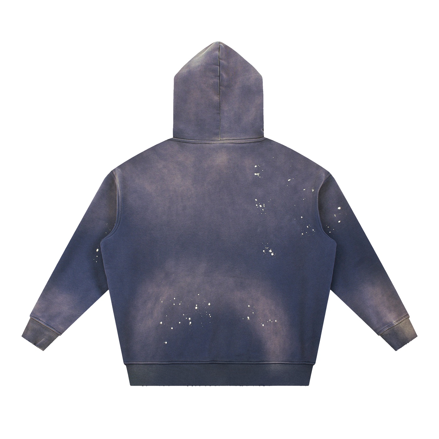 Vintage Bleu Washed Hoodie - Image 2