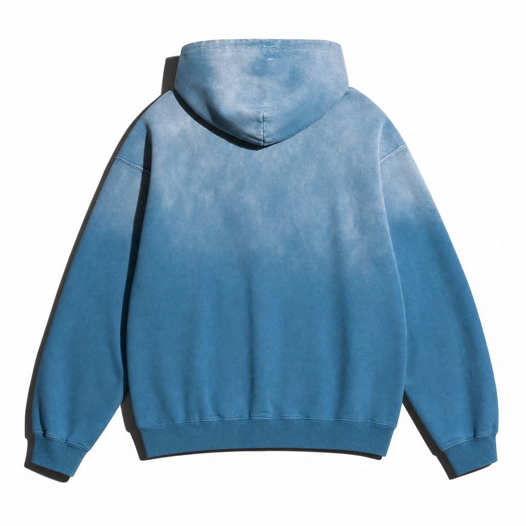 Sky Blue Fade Hoodie - Image 2
