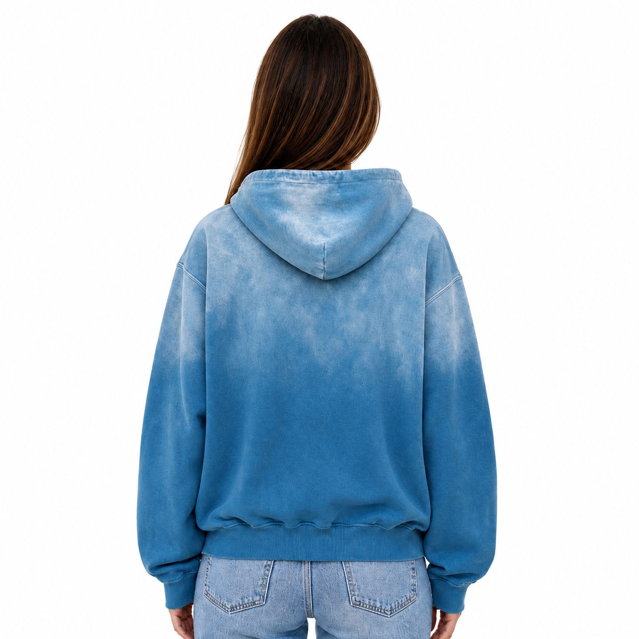 Sky Blue Fade Hoodie - Image 4